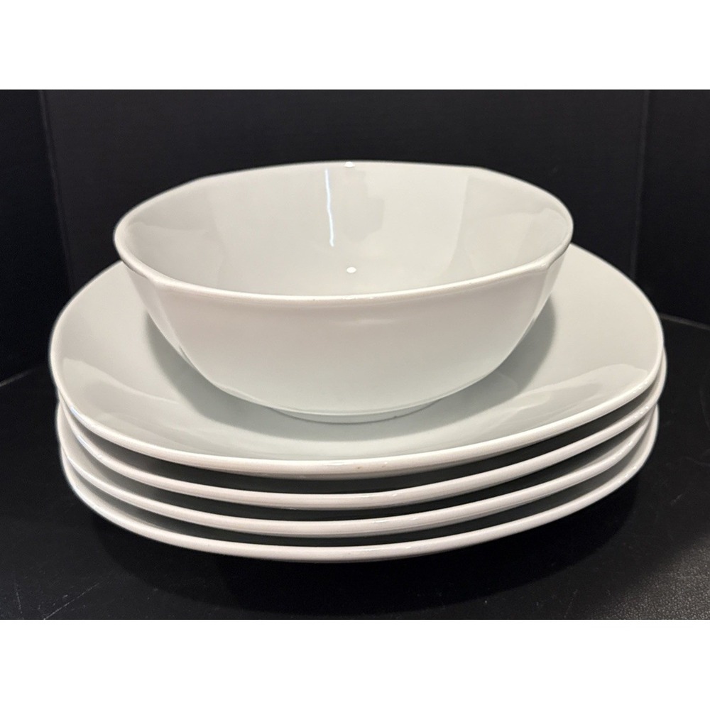 Denmark Tools For Cooks One White Cereal 4 Salad Pasta Bowl Bowls Rounded Square